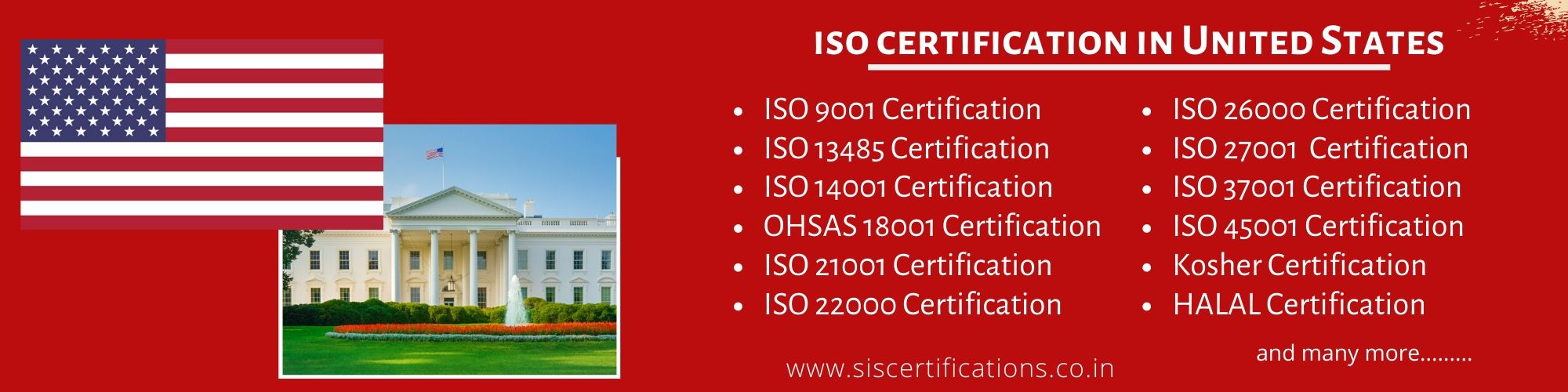 ISO Certification in United states